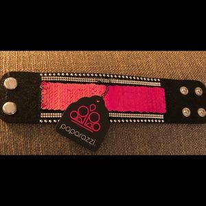 Hot Pink Snap Bracelet